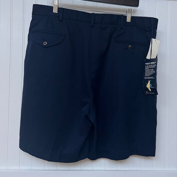 New Polo Golf Ralph Lauren Men's Navy Performance Shorts 40 St. Andrews NWT - Picture 3 of 12